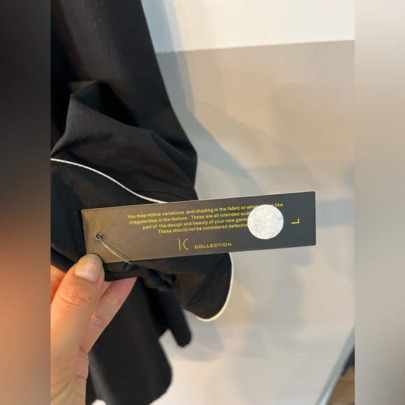 NWT RARE VINTAGE IC by Connie K Black Jacket with white lining - Picture 6 of 7